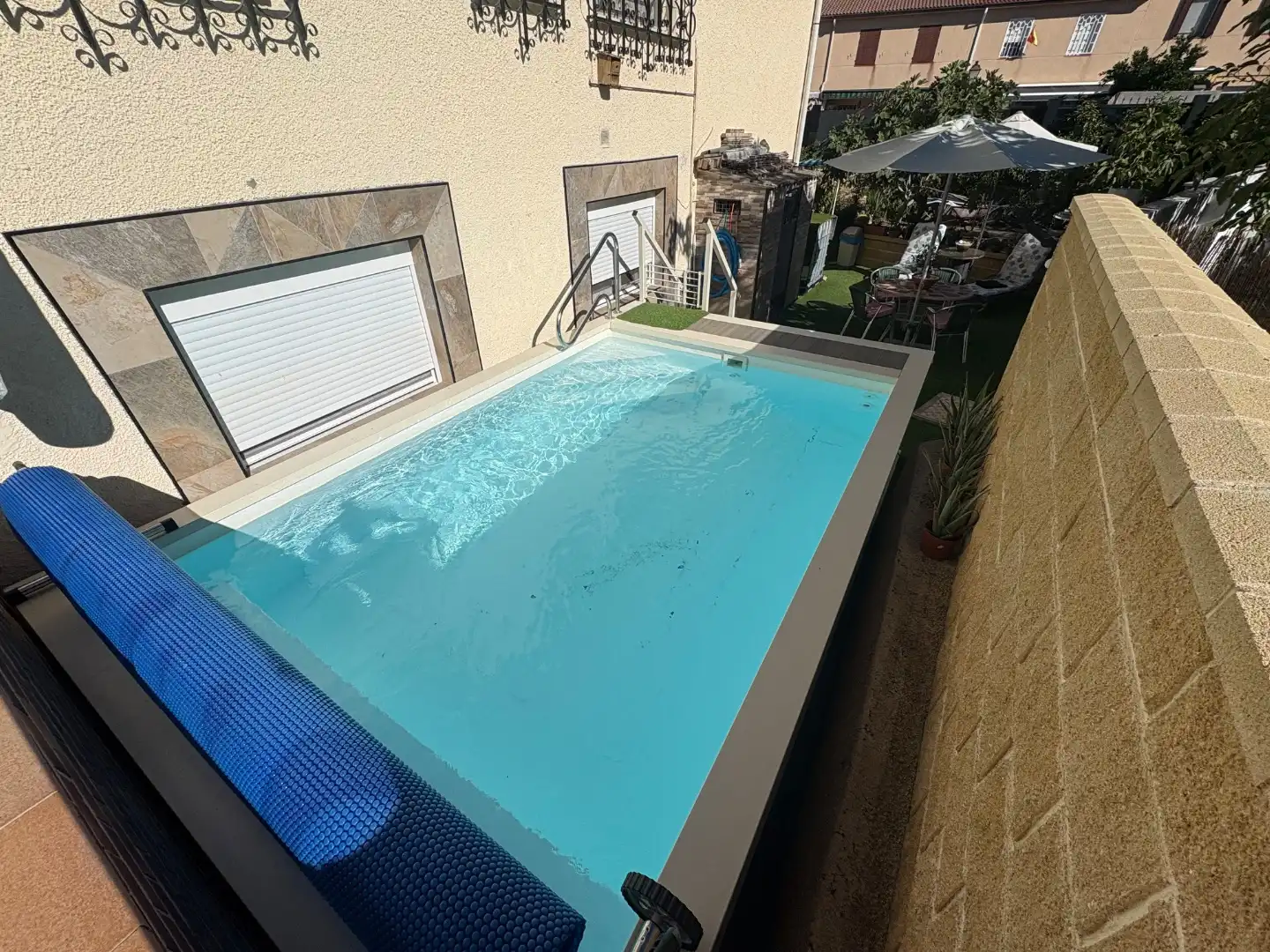 Piscina de Casa o chalet en venta en Navalagamella, Madrid