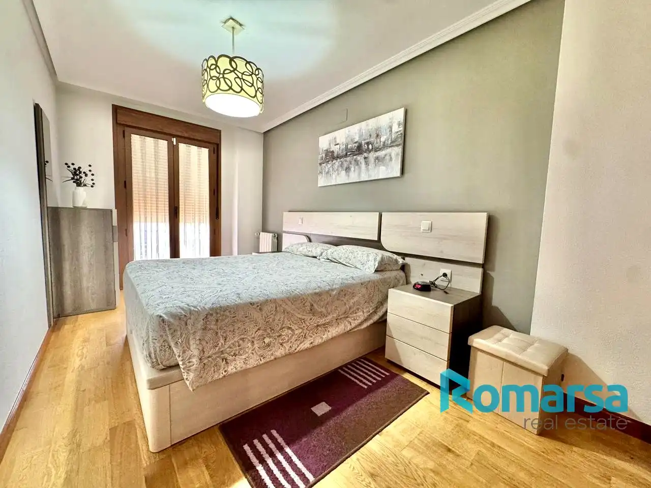 Bedroom of Flat for sale in Ávila  with Heating, Terrace and Furnished
