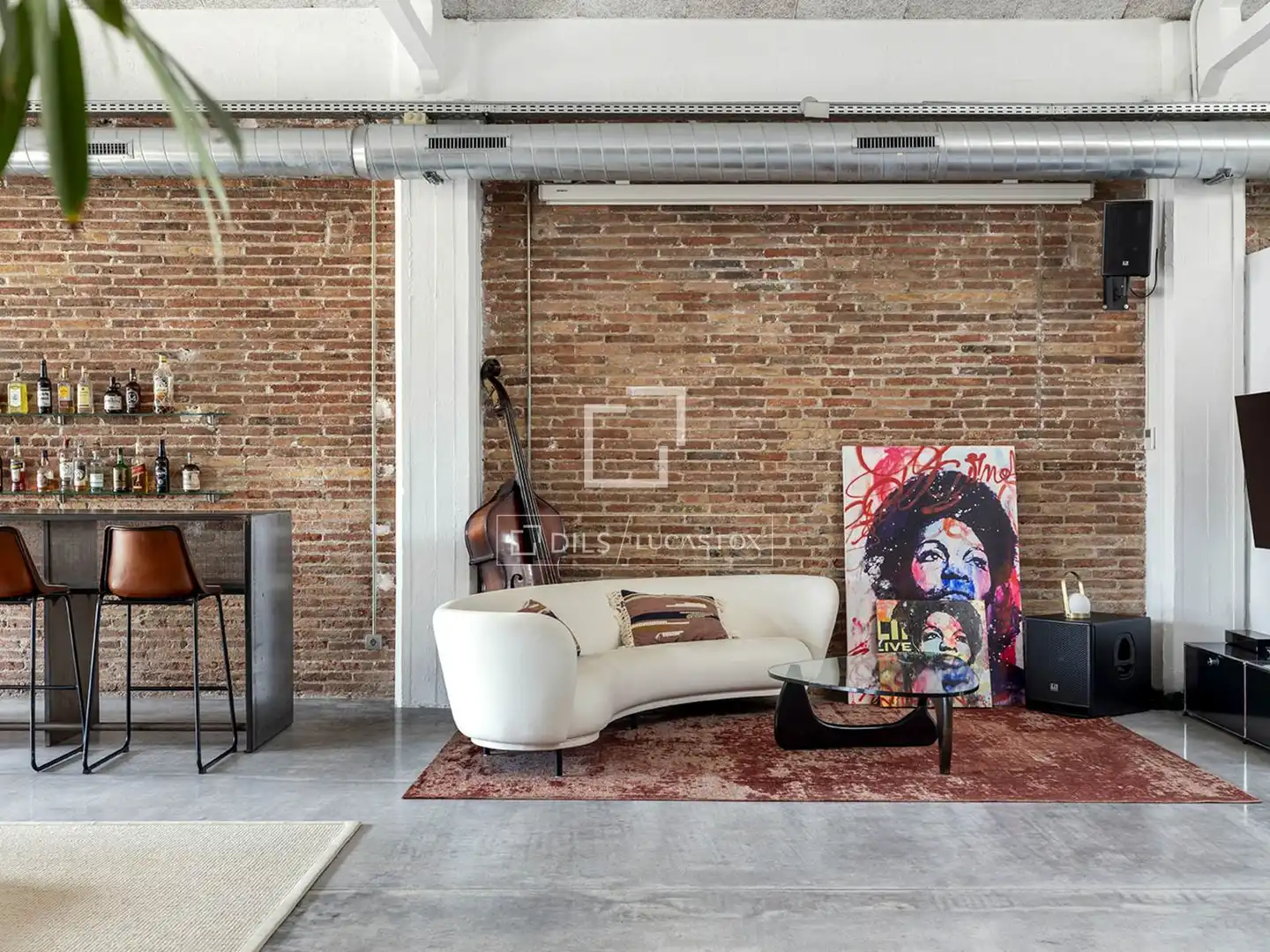 Living room of Flat for rent in Sant Martí