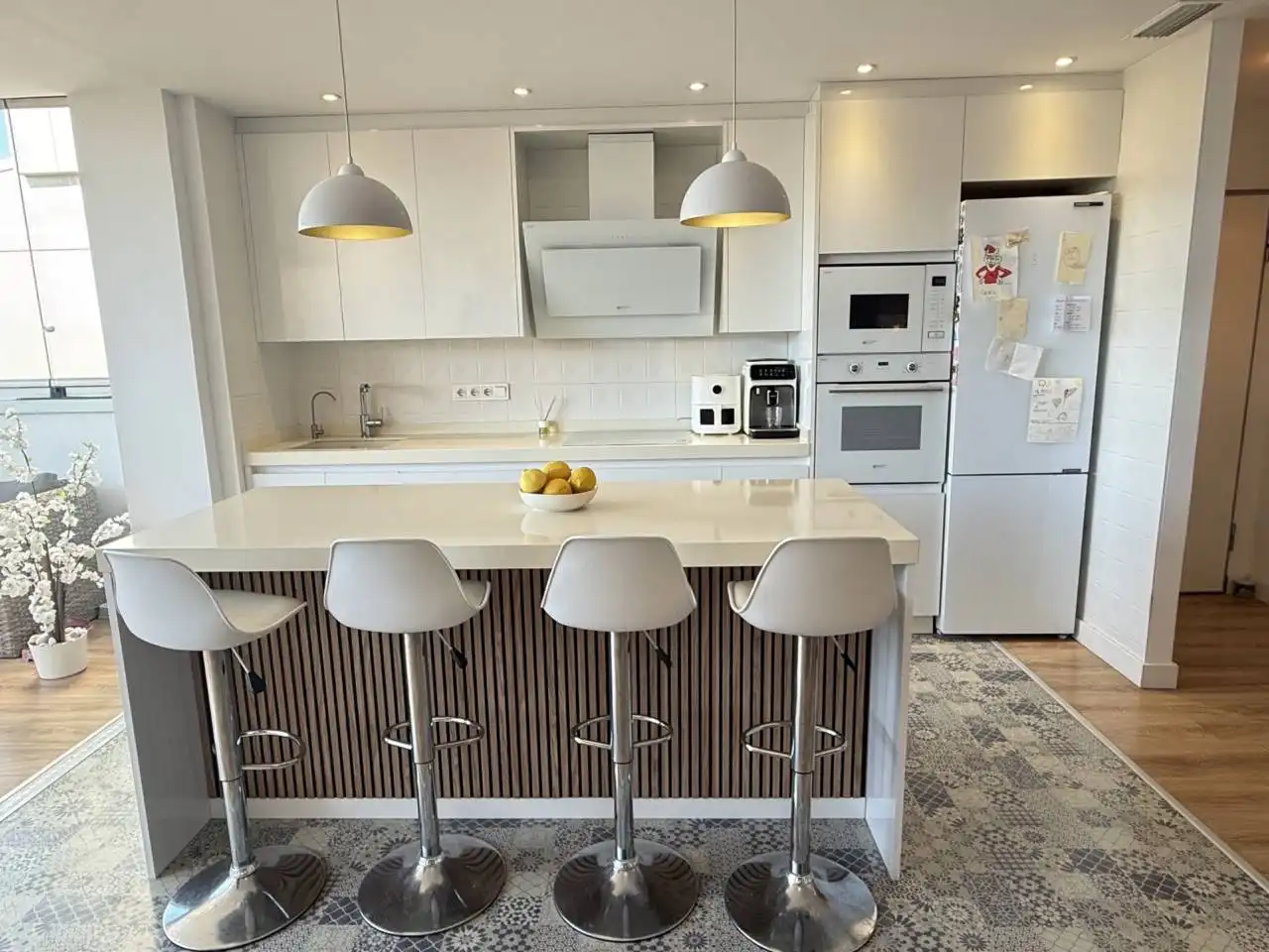 Cocina de Ático en venta en Elche / Elx con Aire acondicionado, Parquet y Terraza
