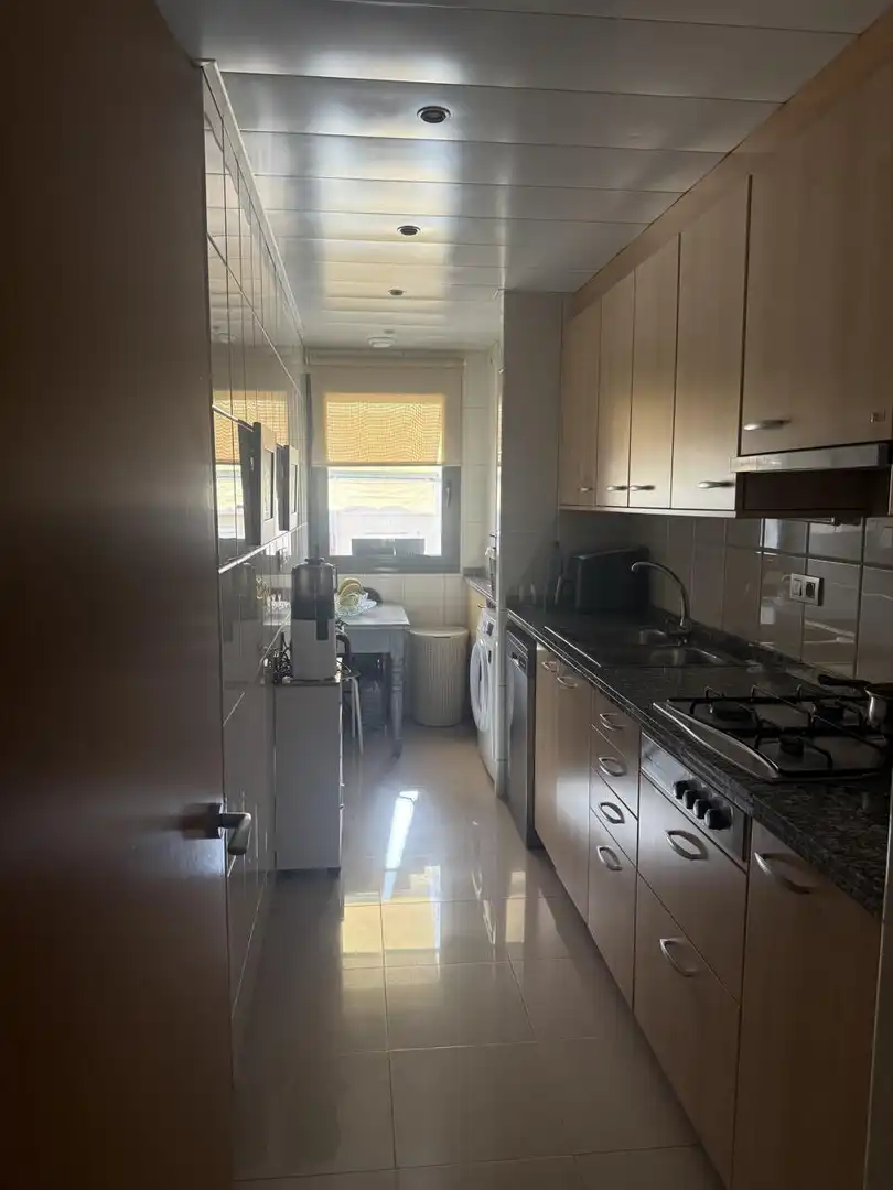 Cocina de Casa o chalet en venta en Badalona con Aire acondicionado, Jardín privado y Terraza