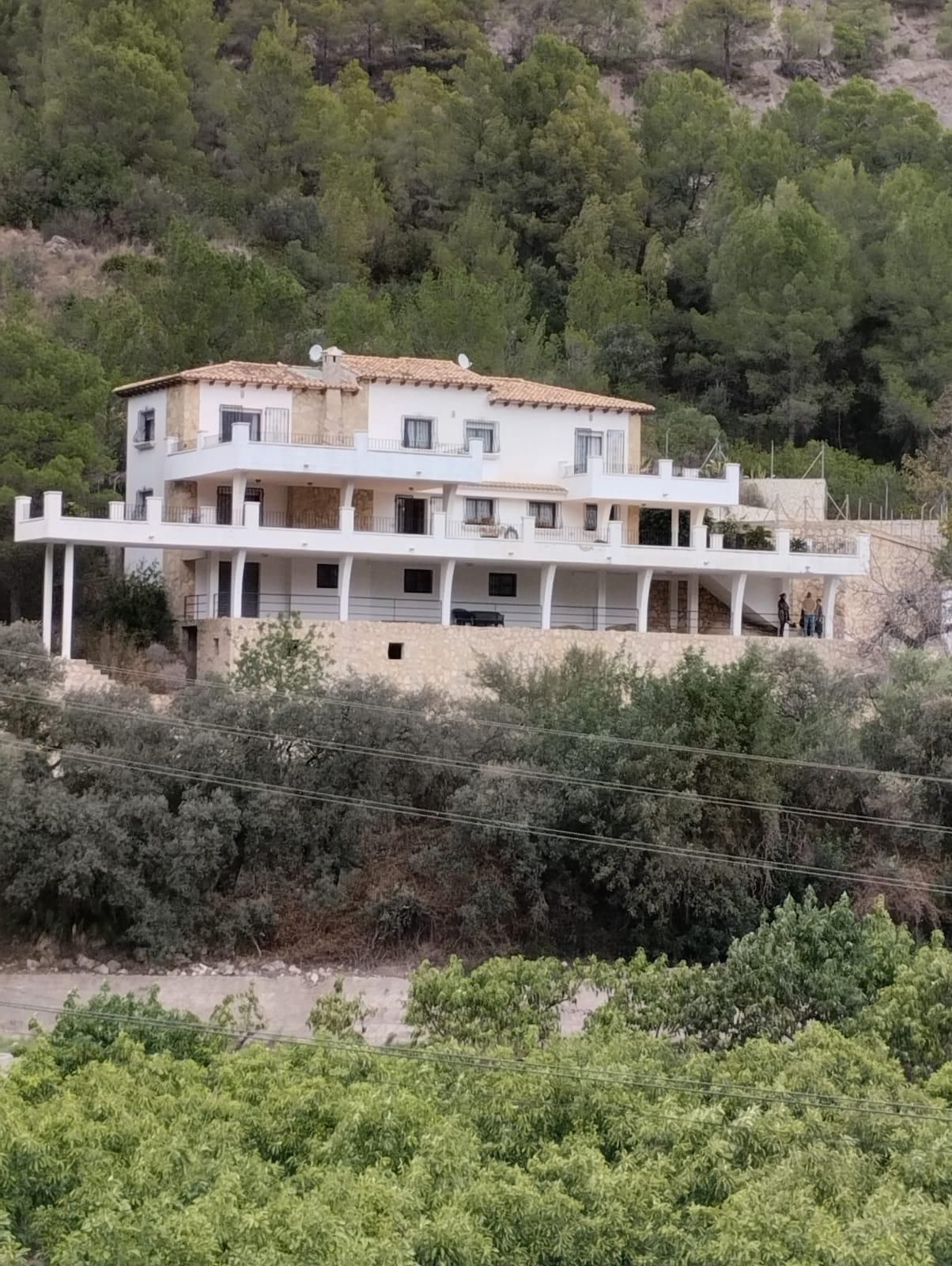 Vista exterior de Casa o xalet en venda en Adsubia amb Calefacció, Jardí privat i Terrassa