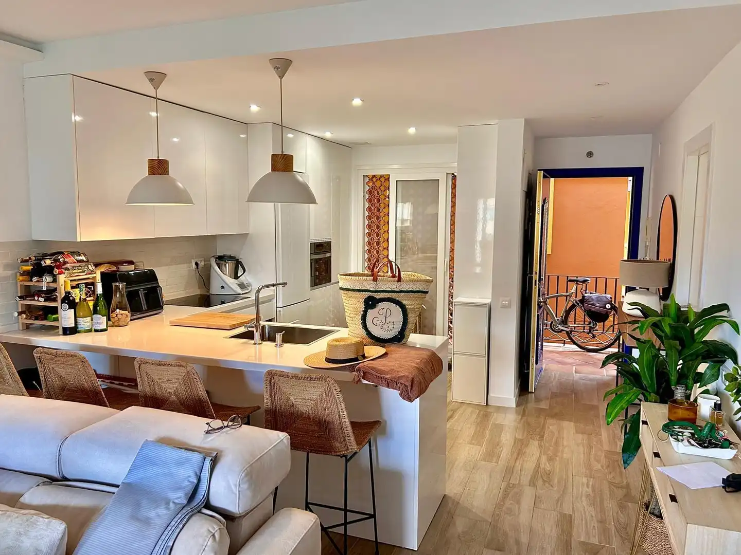 Kitchen of Flat for sale in Ayamonte  with Heating, Private garden and Terrace