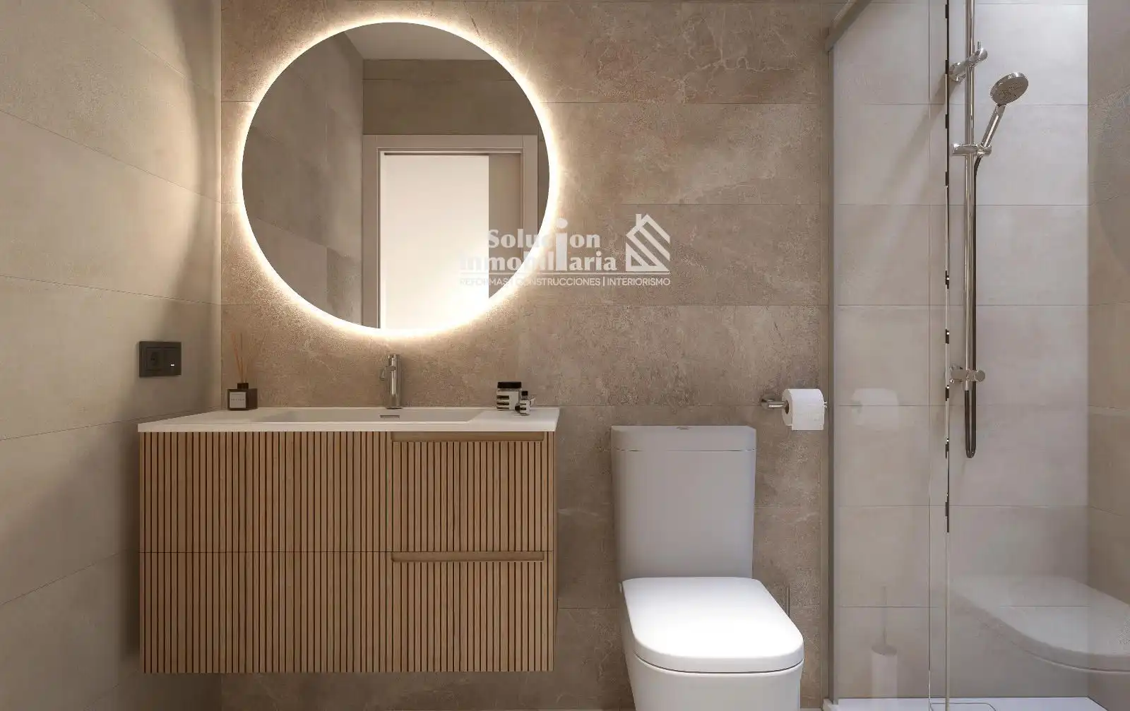 Baño de Apartamento en venta en Salamanca con Calefacción y Trastero
