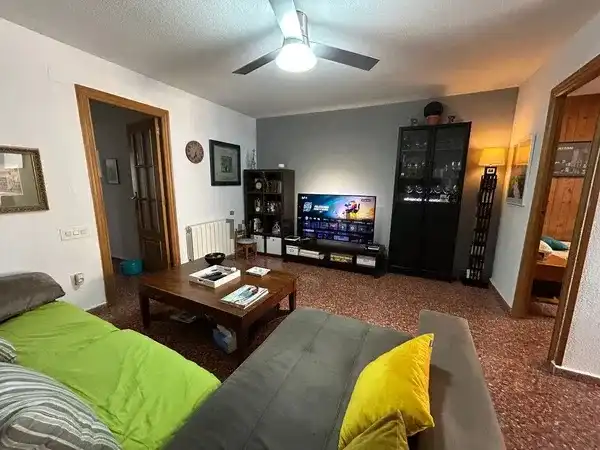 Sala de estar de Piso en venta en Valencia con Aire acondicionado, Calefacción y Balcón