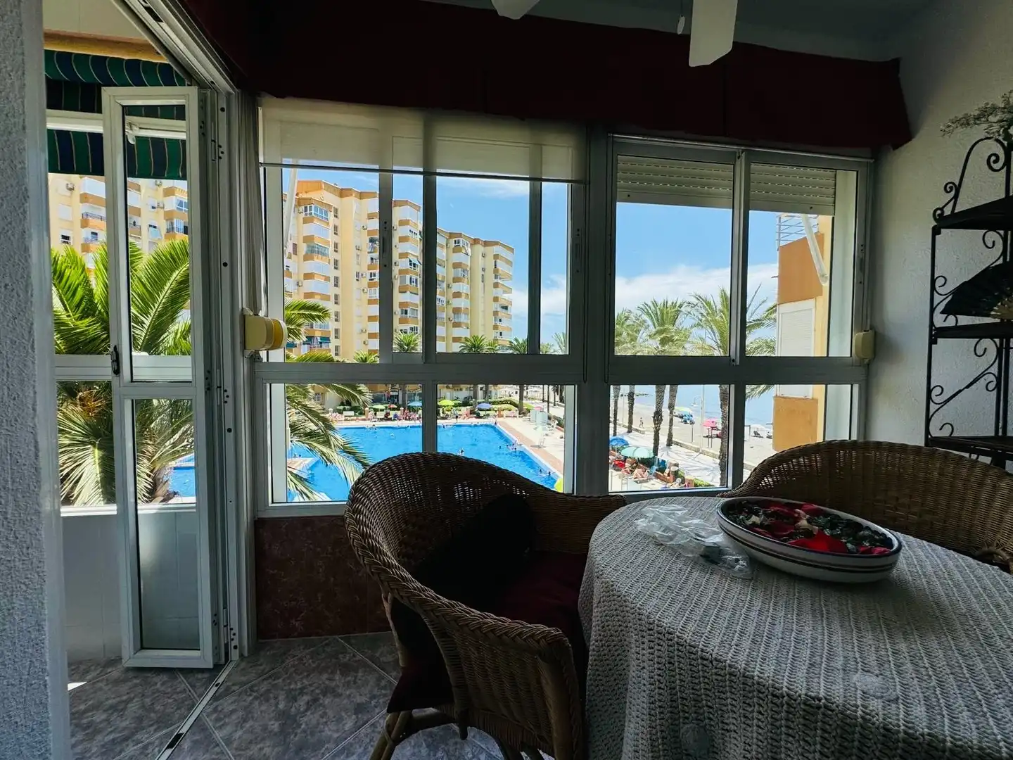 Terrassa de Pis en venda en Algarrobo amb Piscina comunitària