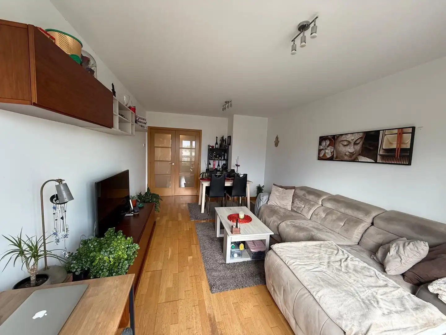 Wohnzimmer von Wohnung zum Verkauf in Lugo mit Heizung, Terrasse und Abstellraum
