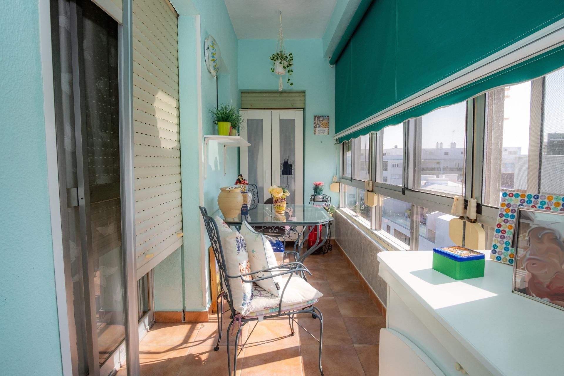 Balcony of Flat for sale in  Cádiz Capital  with Terrace