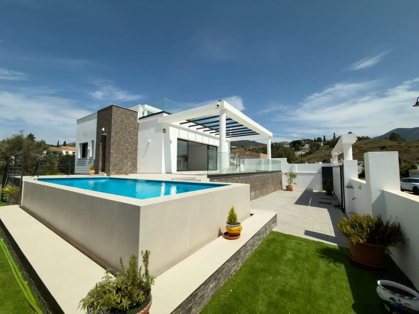 Chalet con terraza en venta en Mijas pueblo