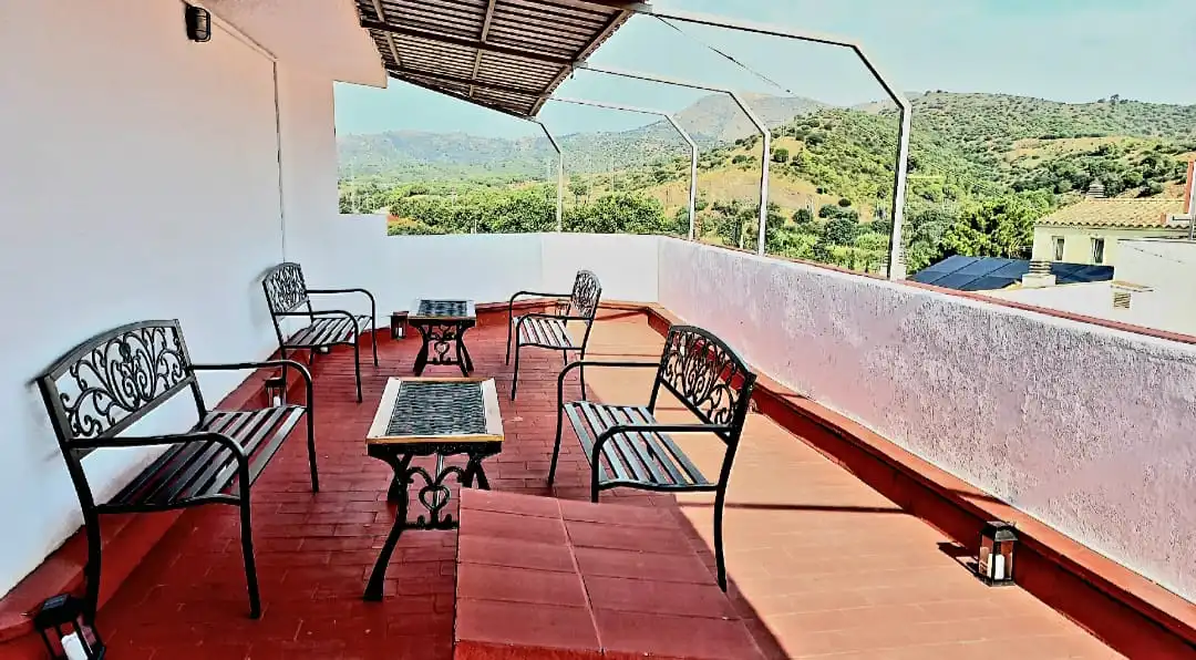 Terraza de Estudio de alquiler en Llançà con Calefacción, Terraza y Amueblado