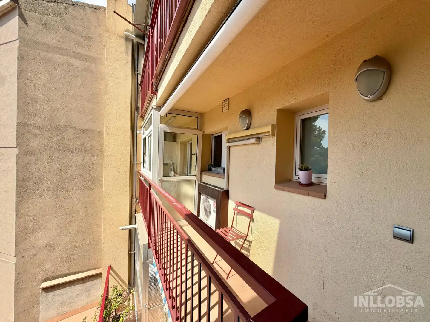 Terraza de Piso de alquiler en Manresa con Aire acondicionado, Calefacción y Parquet