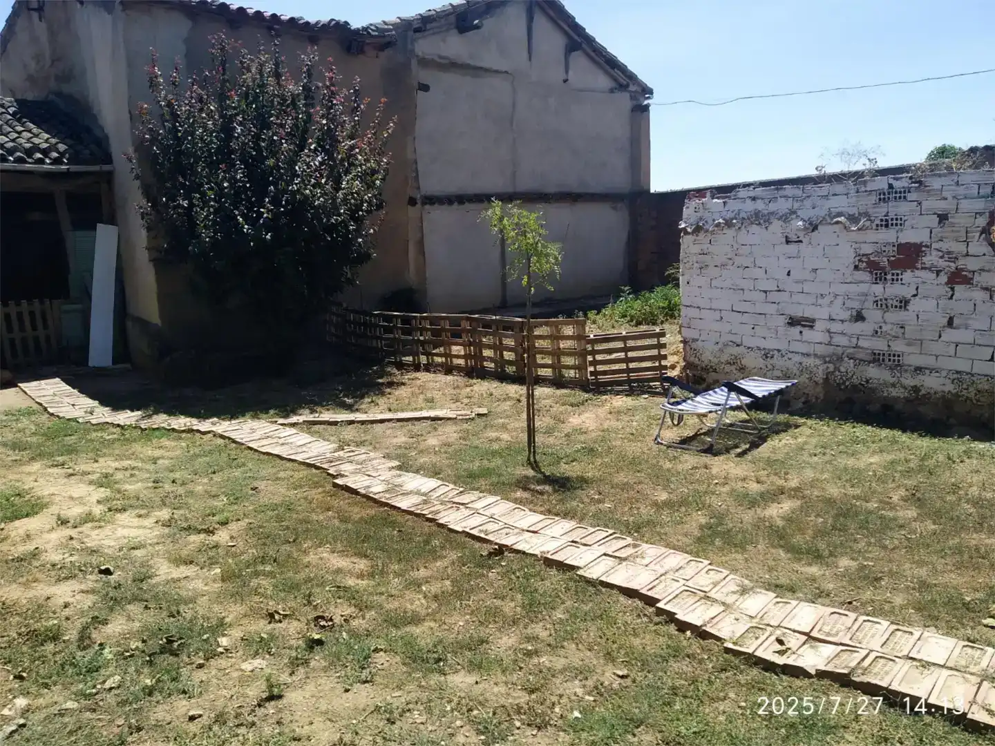 Jardín de Casa o chalet en venta en Palacios de Riopisuerga con Jardín privado, Parquet y Trastero