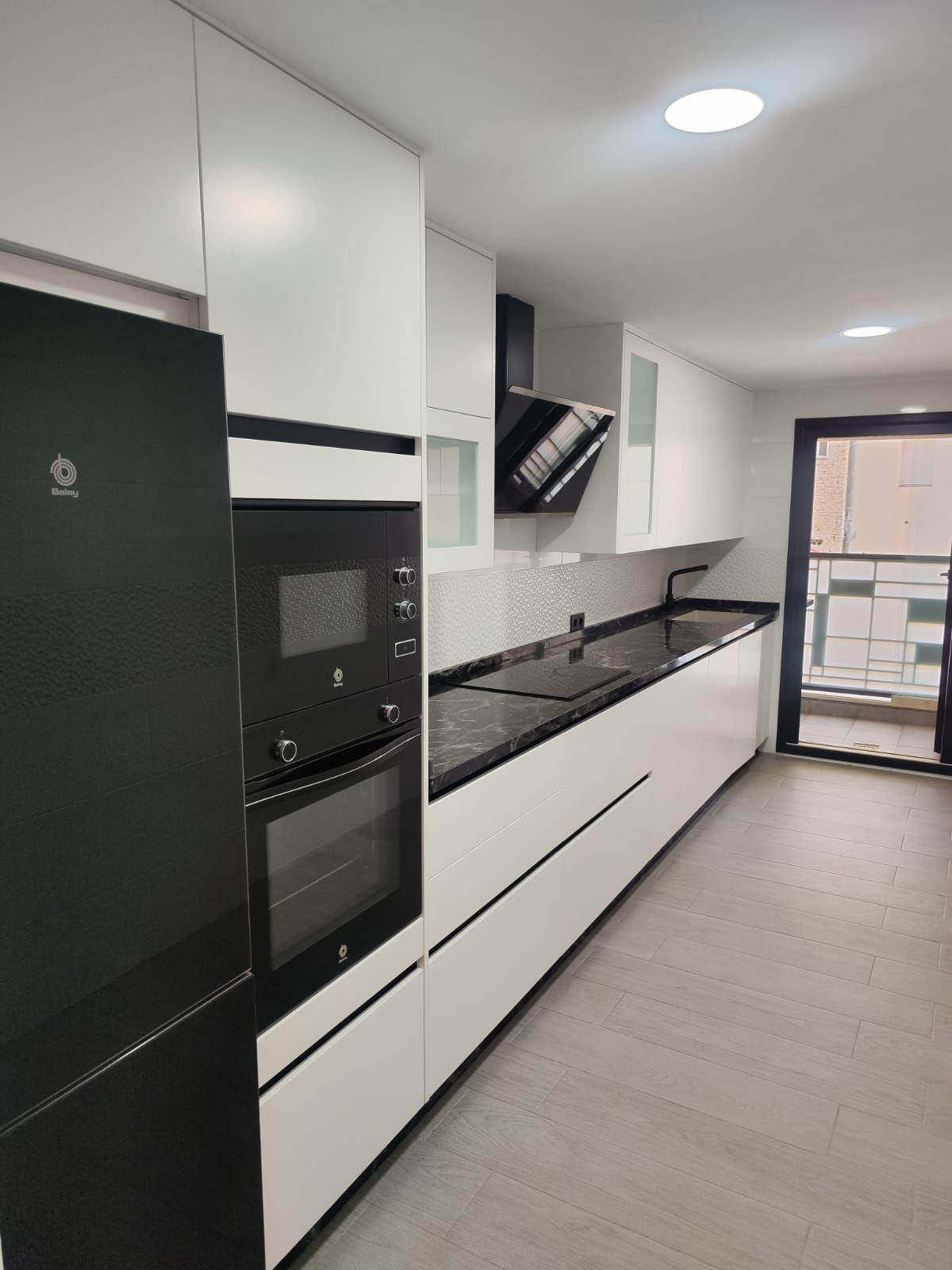 Kitchen of Flat for sale in  Melilla Capital  with Furnished