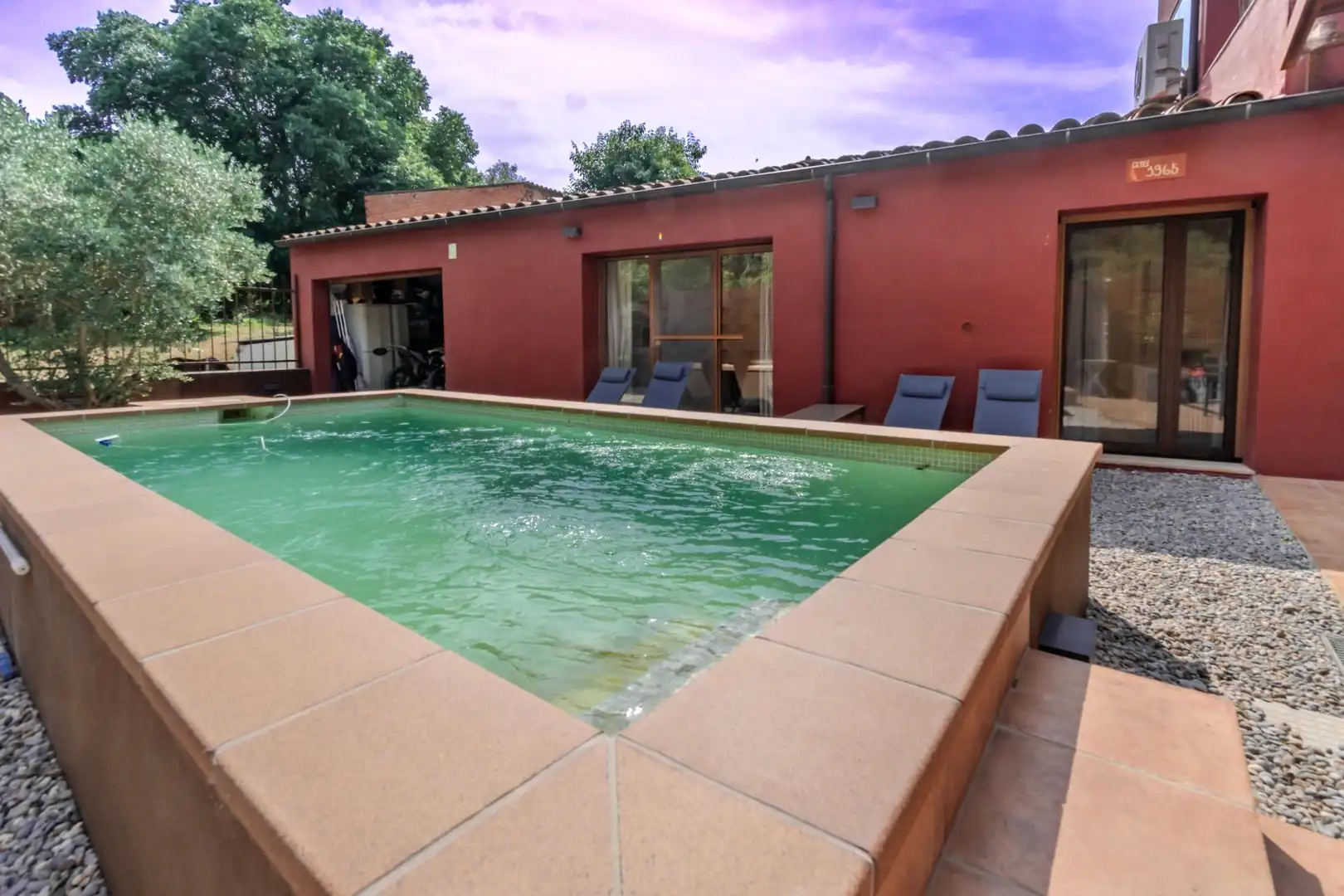 Piscina de Casa o xalet en venda en Forallac amb Calefacció, Jardí privat i Terrassa