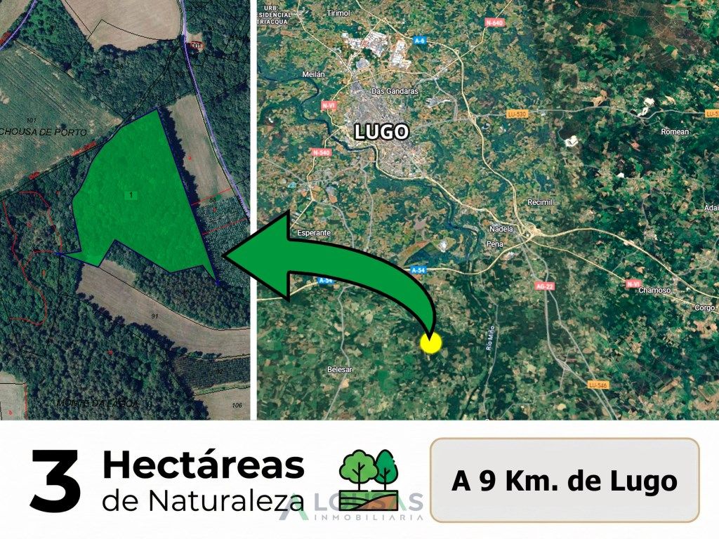 Residencial en venda en Lugo Capital