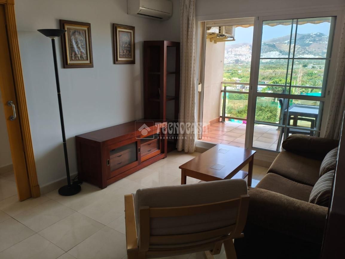 Living room of Flat to rent in Nerja  with Balcony