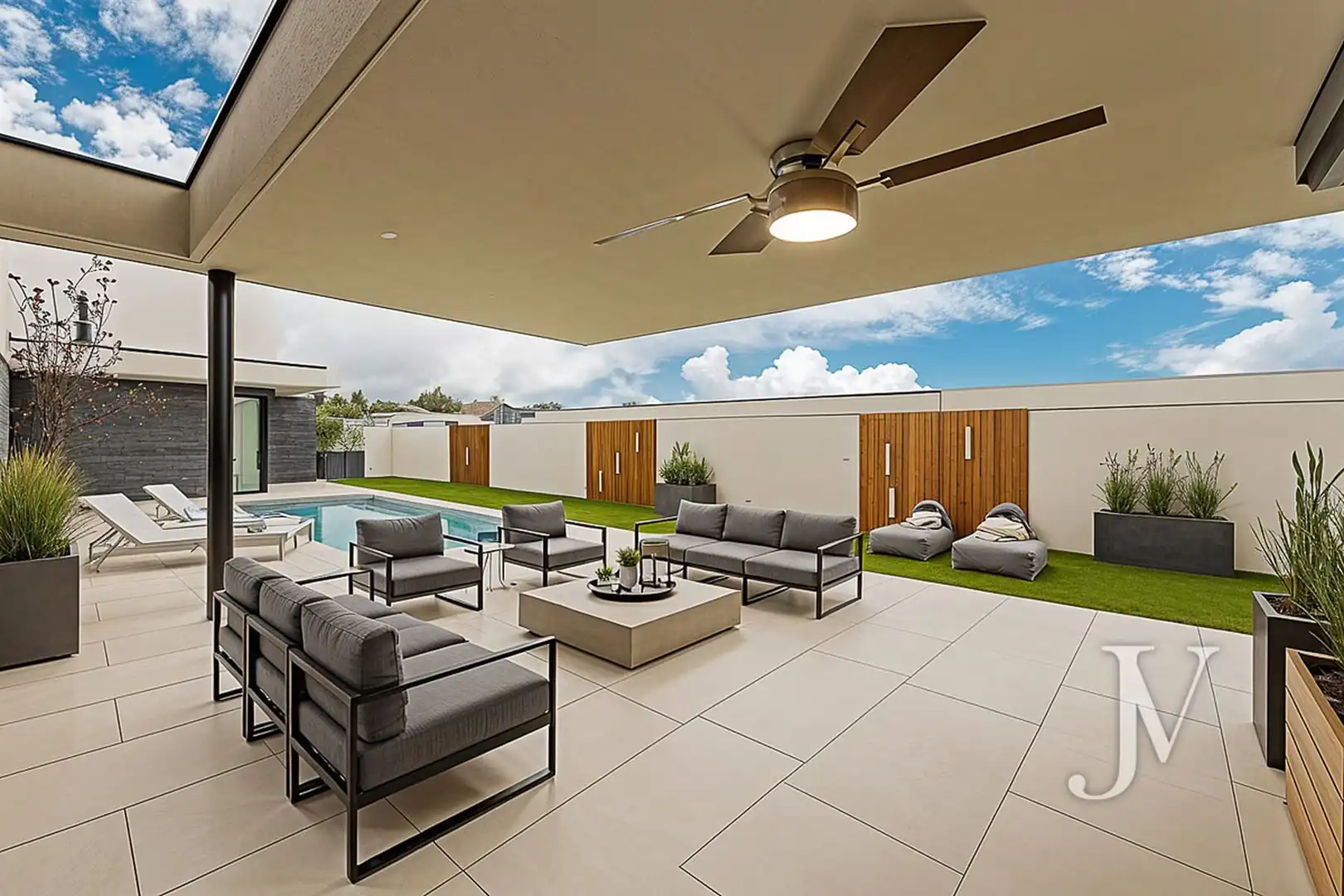 Terraza de Casa o chalet en venta en Boadilla del Monte con Aire acondicionado, Calefacción y Jardín privado