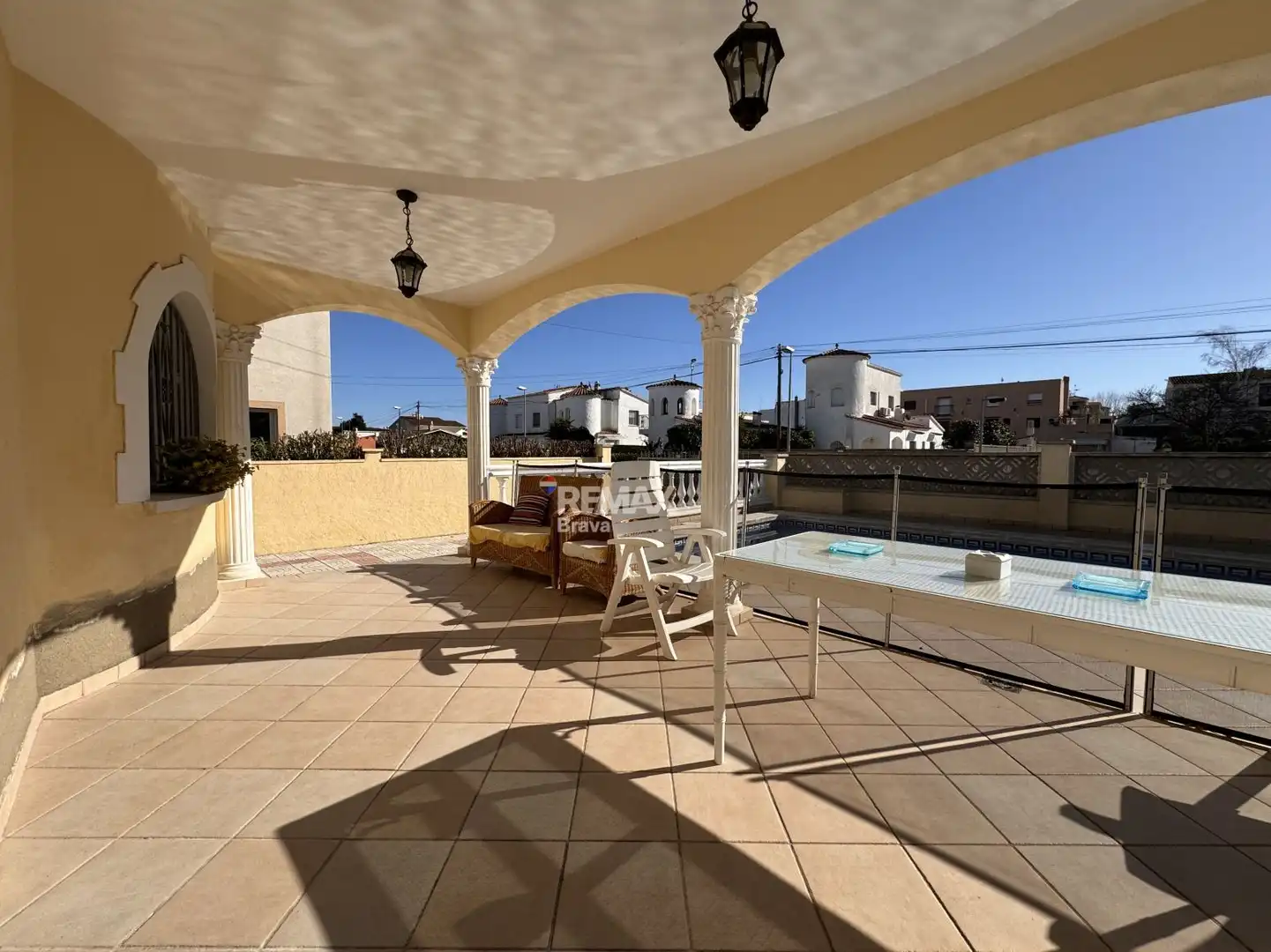 Terraza de Casa o chalet en venta en Empuriabrava con Calefacción, Jardín privado y Terraza