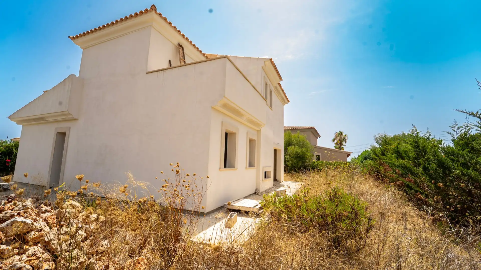 Vista exterior de Casa o xalet en venda en Manacor amb Traster i Piscina