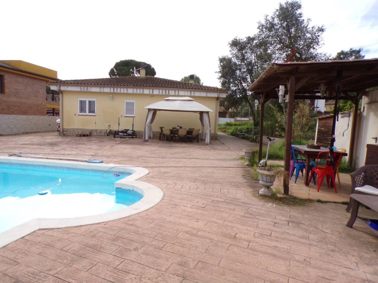 Swimming pool of Houses for sale in Caldes de Malavella  with Heating, Private garden and Swimming Pool