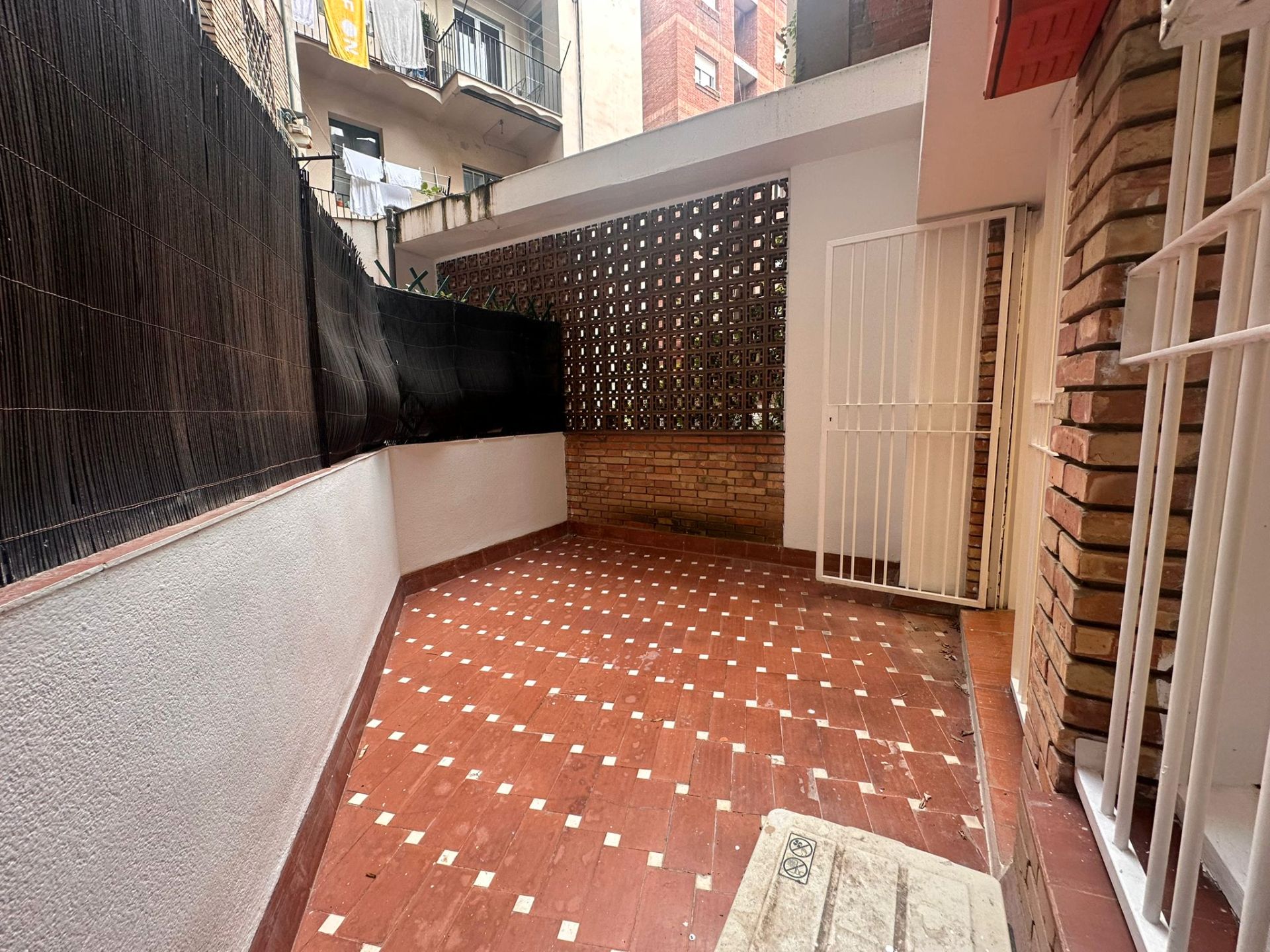 Balcony of Flat for sale in  Barcelona Capital  with Air Conditioner, Parquet flooring and Terrace