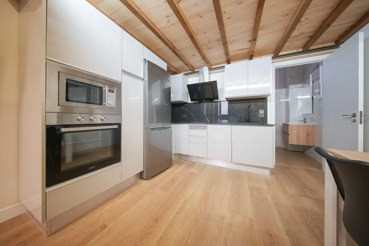 Cuina de Loft en venda en Madrid amb Aire condicionat, Calefacció i Moblat