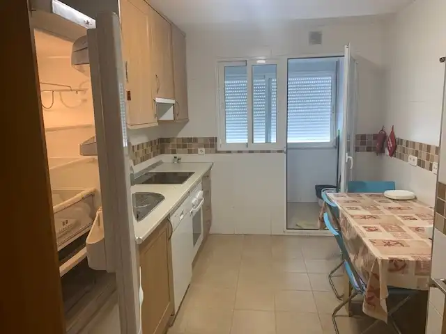 Cocina de Piso de alquiler en Puertollano con Aire acondicionado, Calefacción y Amueblado