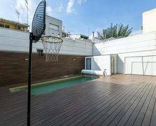 Swimming pool of Single-family semi-detached for sale in Sabadell  with Air Conditioner, Heating and Private garden