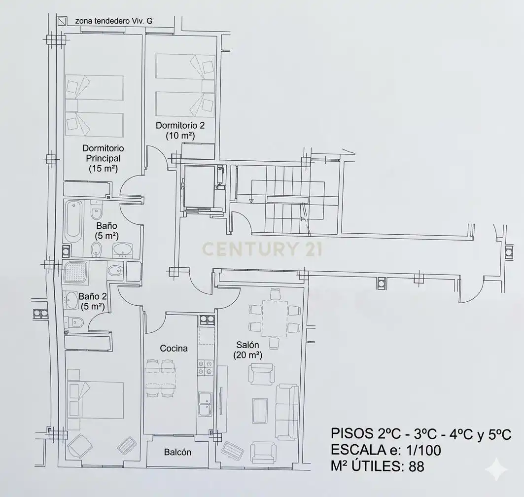 Wohnungen zum Verkauf in O Carballiño   mit Abstellraum und Balkon