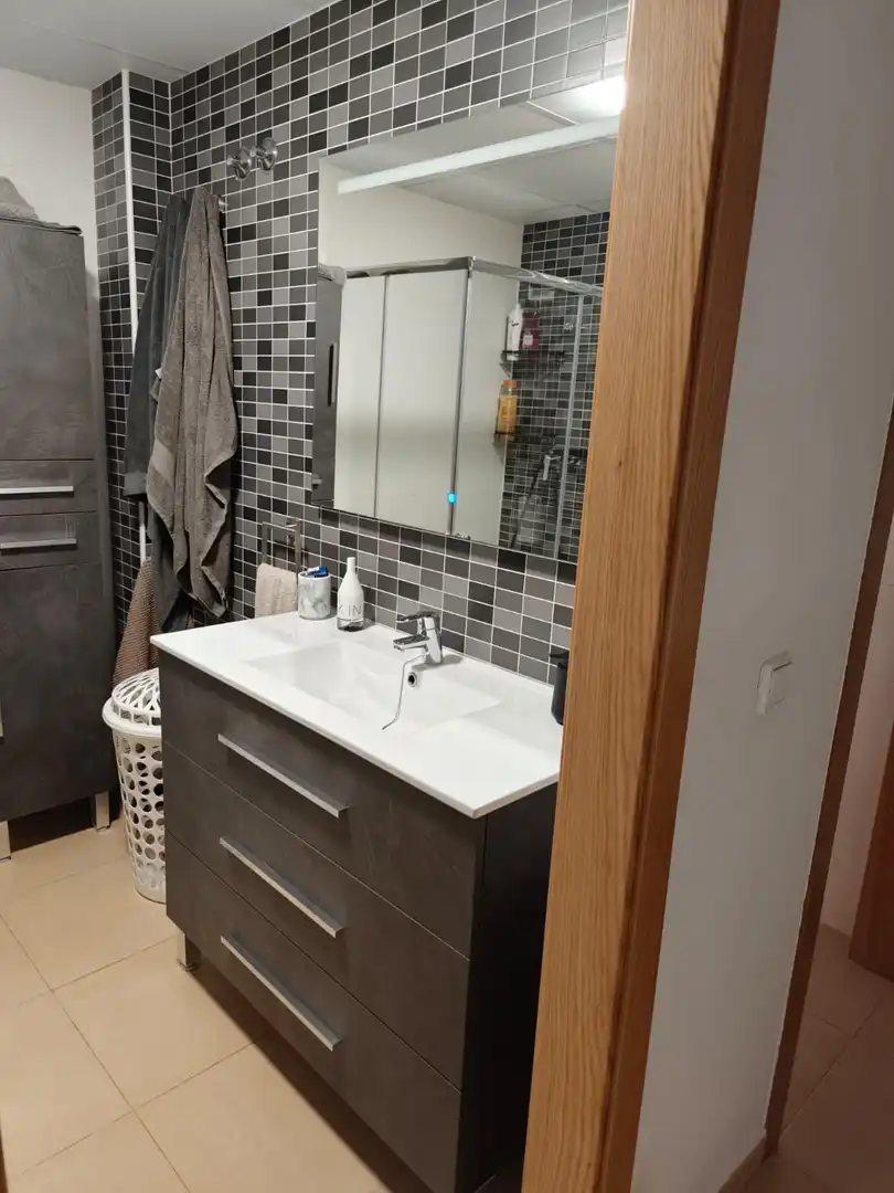 Bathroom of Flat for sale in Murcia  with Air Conditioner, Furnished and Balcony