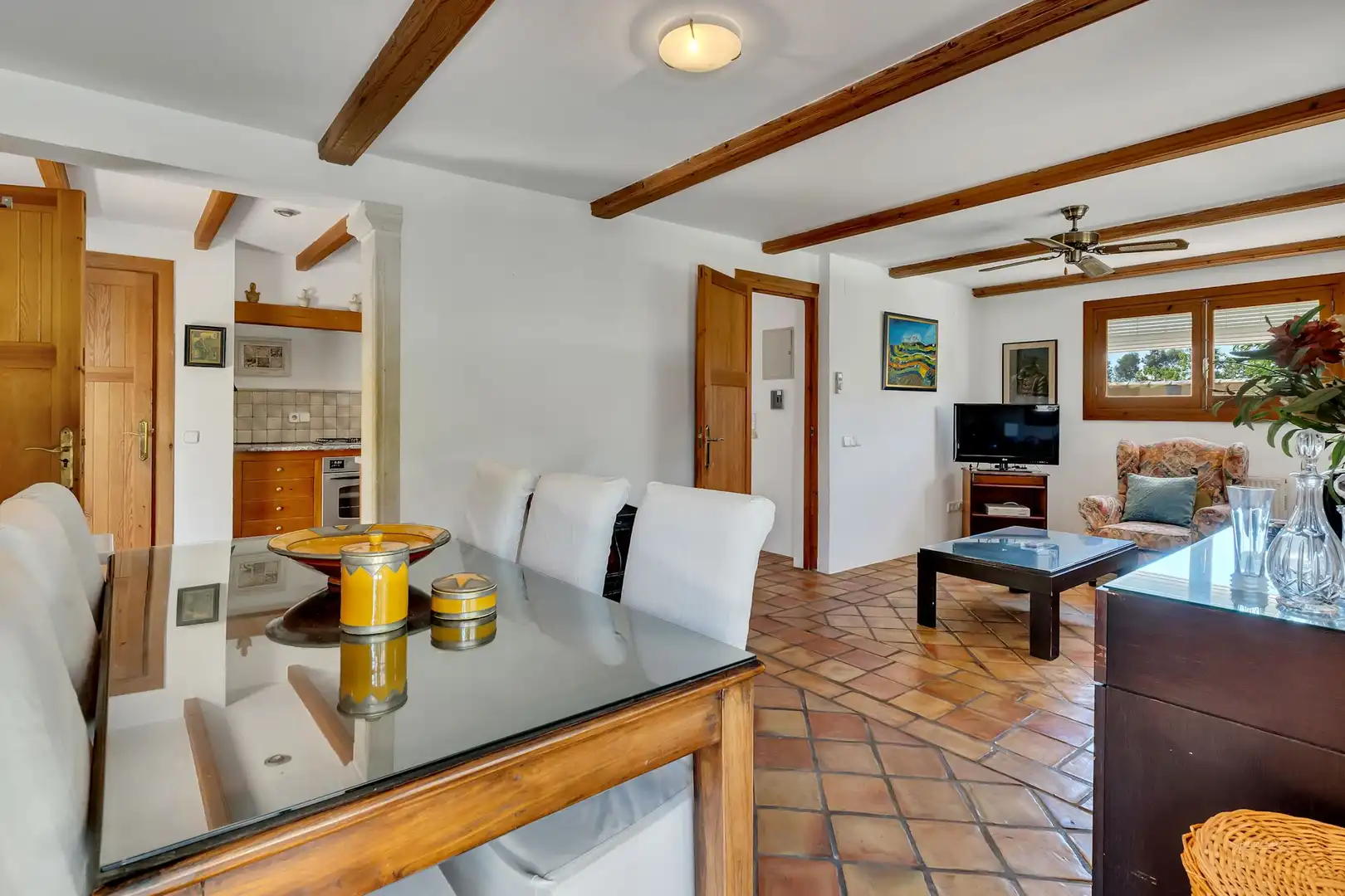 Living room of Houses for sale in Jávea / Xàbia  with Air Conditioner, Heating and Private garden