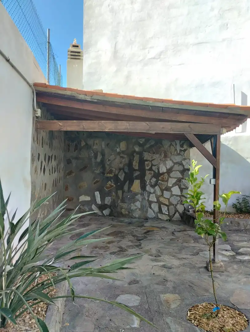 Terrasse von Einfamilien-Reihenhaus zum Verkauf in Güímar mit Privatgarten, Terrasse und Abstellraum