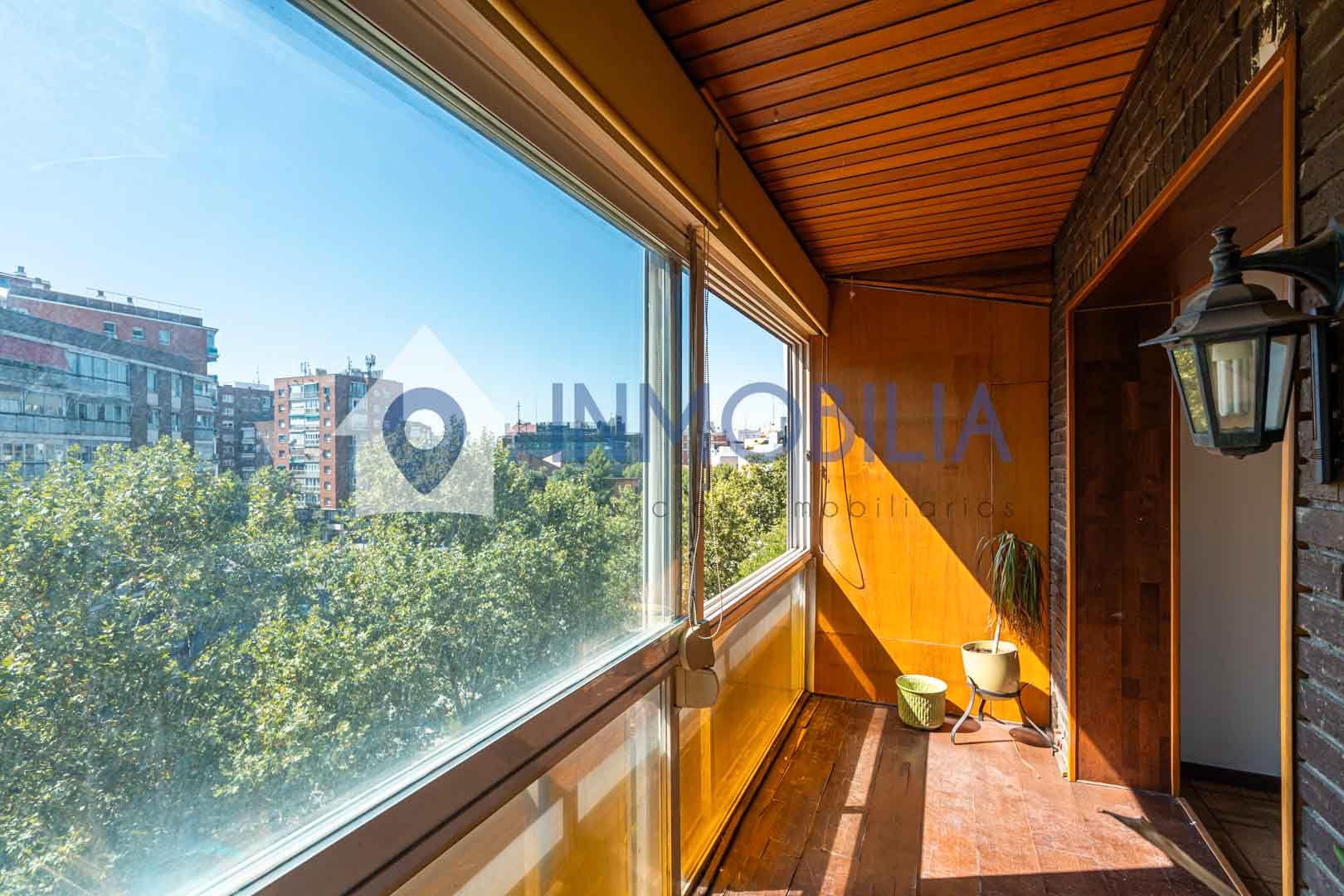 Exterior view of Flat for sale in  Madrid Capital  with Air Conditioner, Heating and Terrace