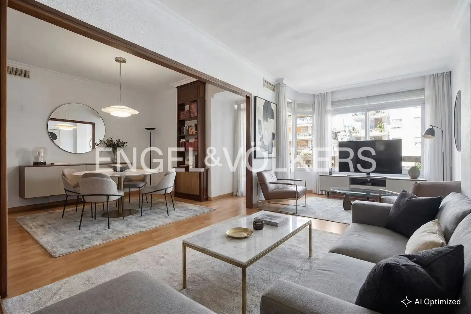 Living room of Flat for sale in Sevilla  with Air Conditioner, Heating and Balcony