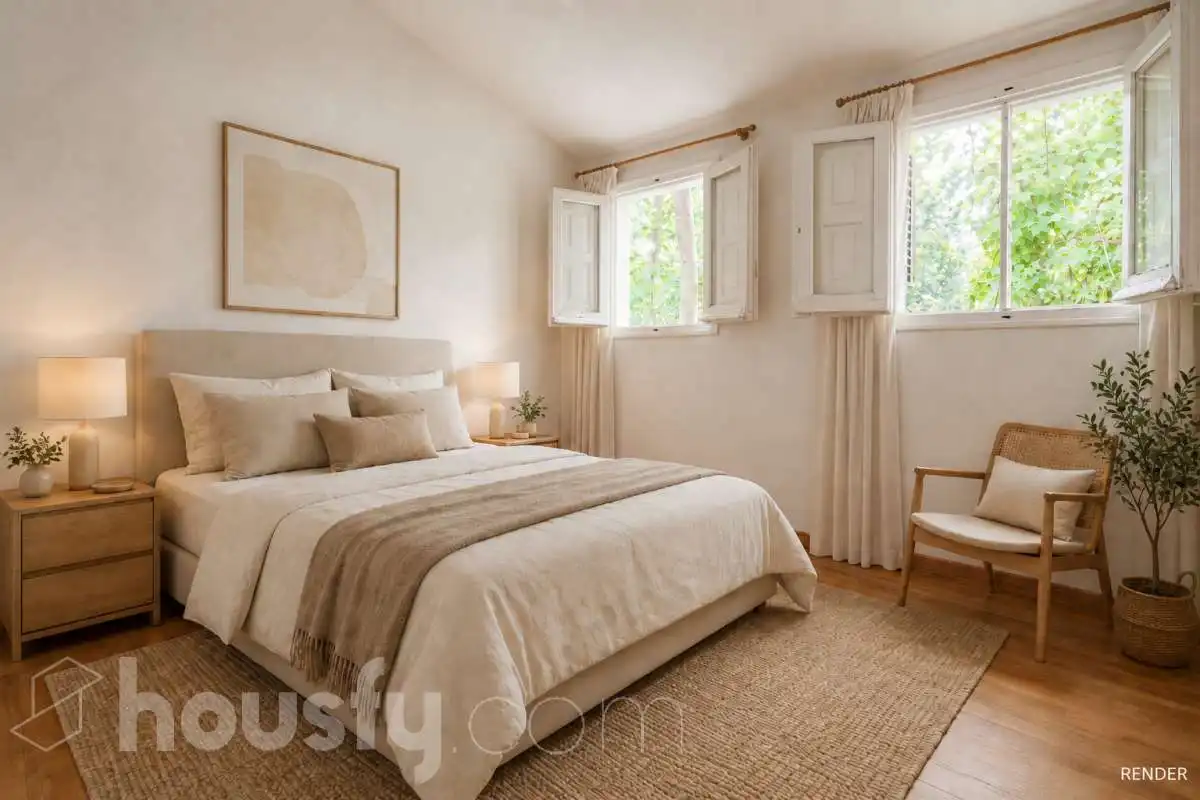 Bedroom of Houses for sale in Madrid  with Air Conditioner, Heating and Terrace