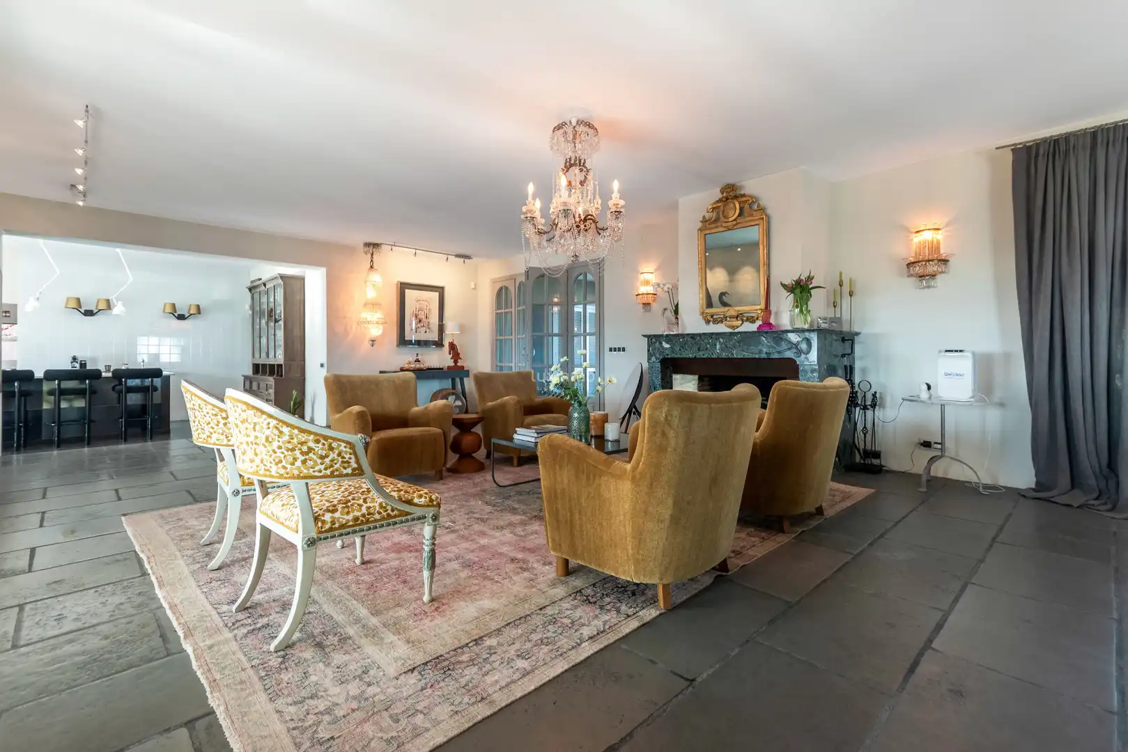 Sala de estar de Casa o chalet en venta en Altea con Aire acondicionado, Calefacción y Terraza