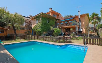 Garten von Haus oder Chalet zum verkauf in Cabrils mit Klimaanlage, Terrasse und Schwimmbad