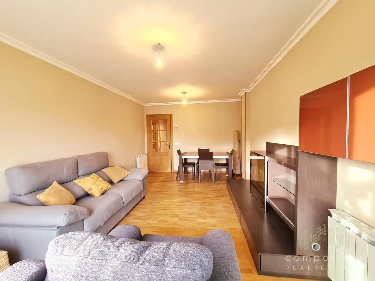 Living room of Flat for sale in Ames  with Heating, Storage room and Furnished