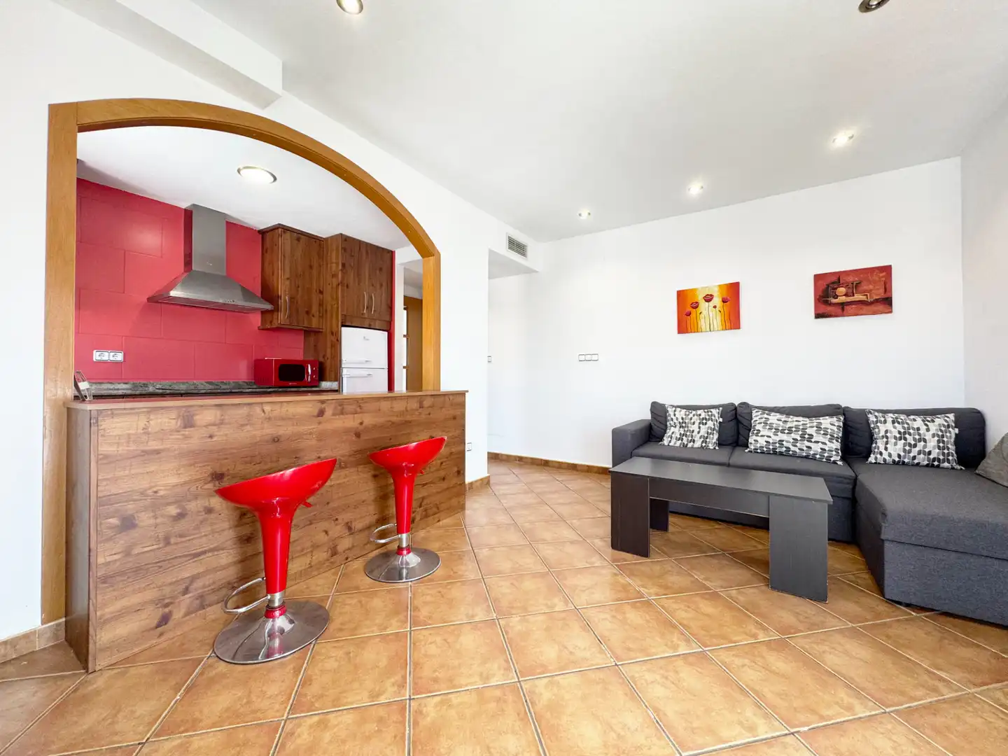 Appartamento con terrazza in vendita a Calle Falcón, imagen 7