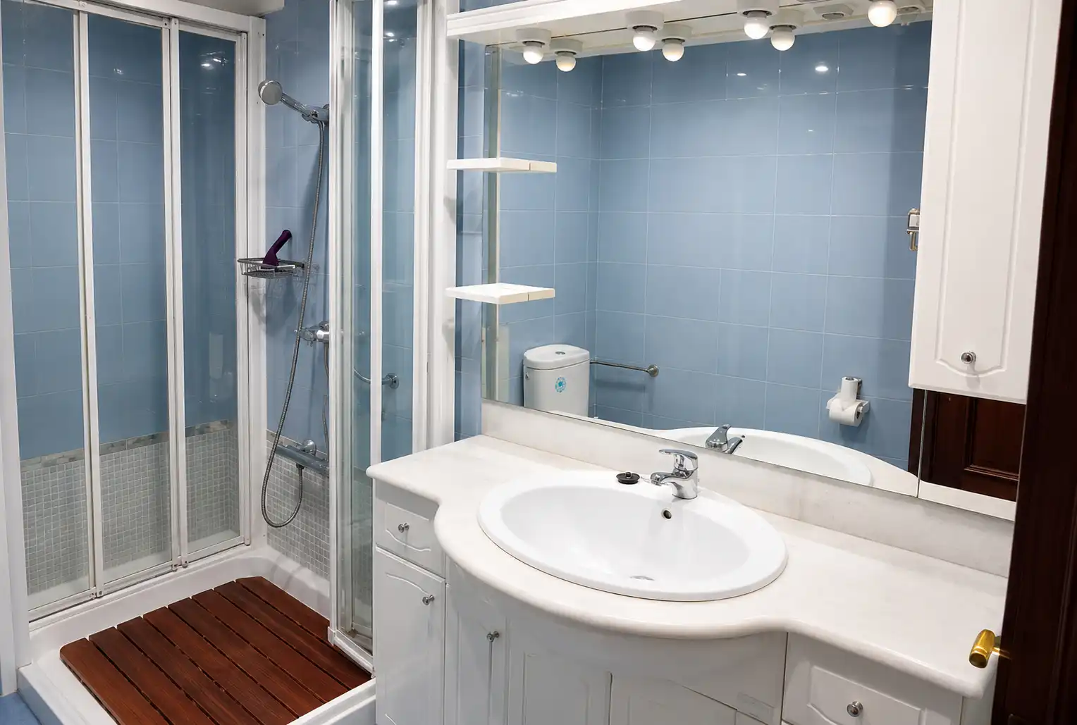 Badezimmer von Wohnung zur Miete in Santander mit Heizung, Terrasse und Möbliert