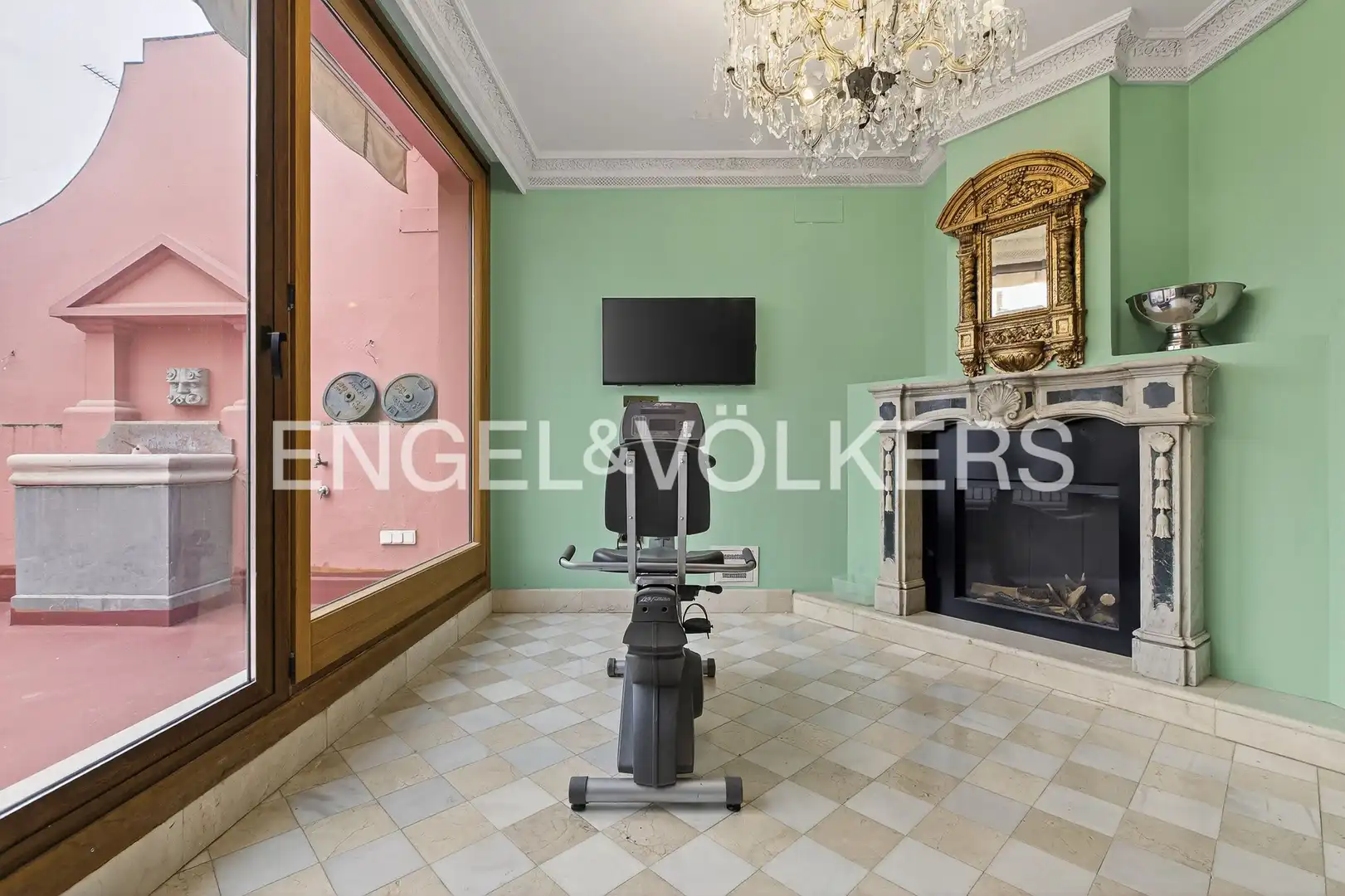 Sala de estar de Casa o chalet en venta en Sevilla con Aire acondicionado, Calefacción y Parquet