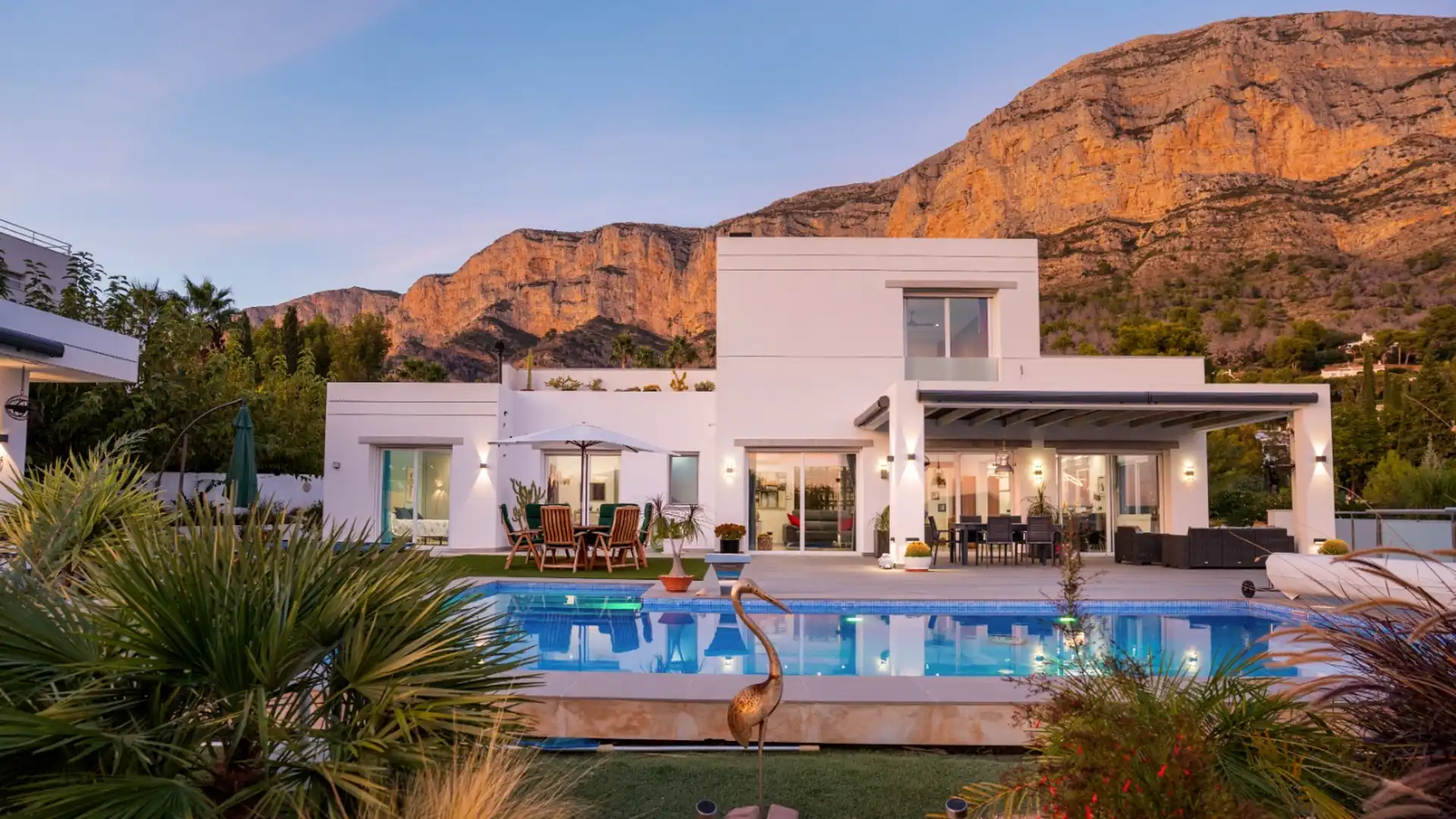 Vista exterior de Casa o chalet en venta en Jávea / Xàbia con Aire acondicionado, Calefacción y Jardín privado