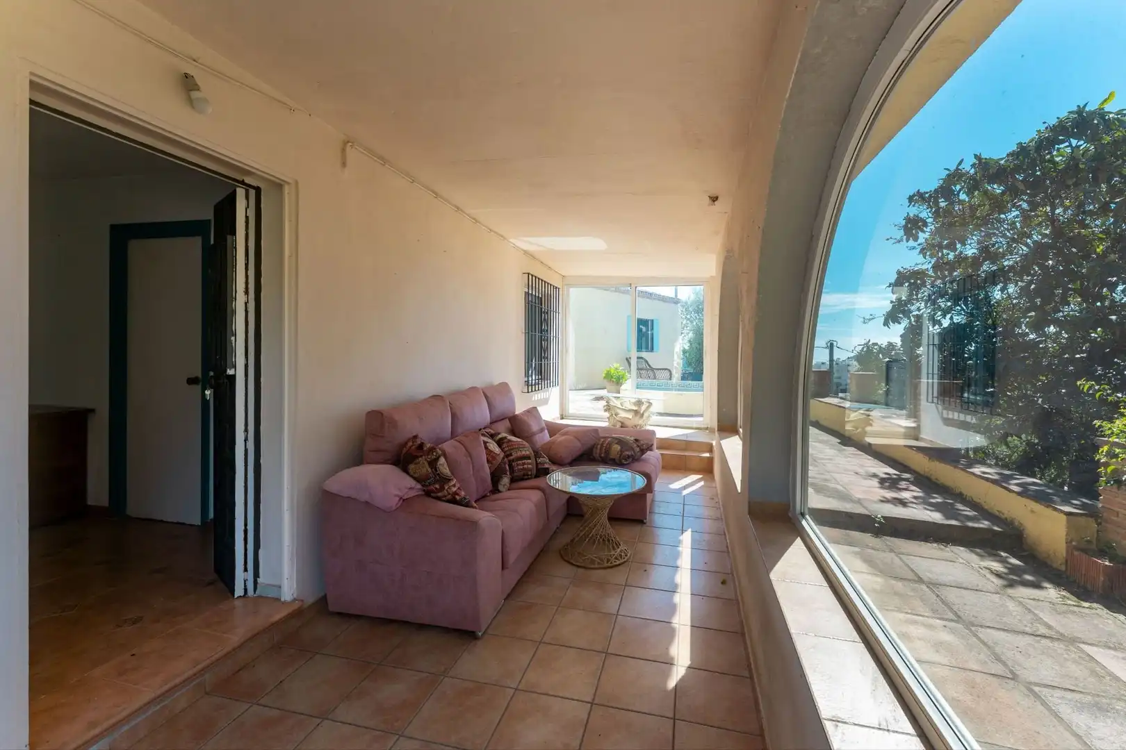 Terraza de Finca rústica en venta en Ojén con Trastero y Piscina