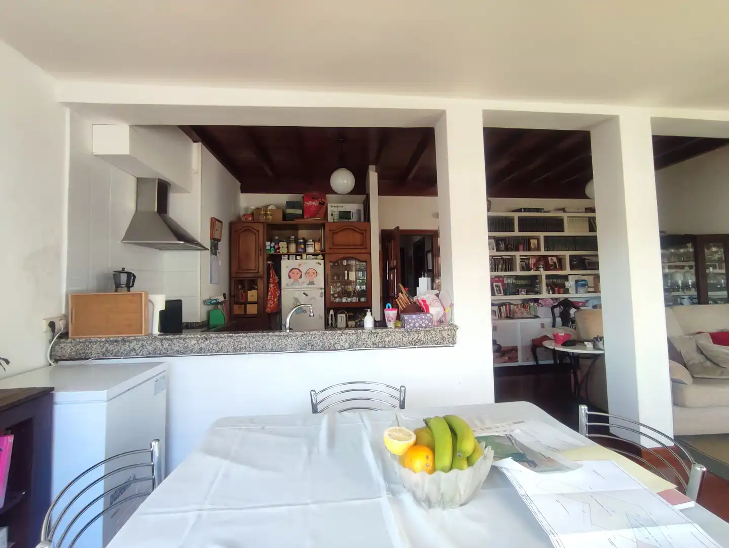 Cocina de Casa o chalet en venta en Fene con Jardín privado, Parquet y Trastero