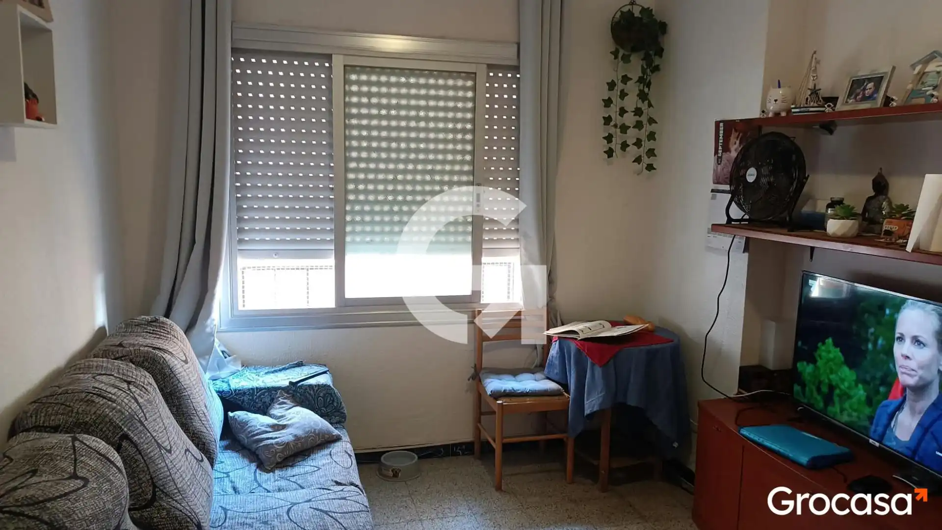 Bedroom of Flat for sale in Mataró  with Oven, Washing machine and TV