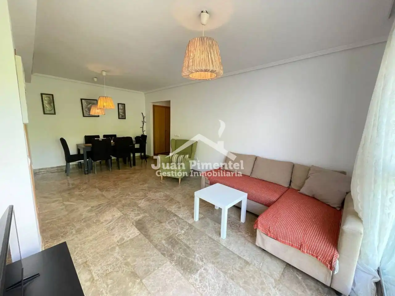 Living room of Apartments for sale in Estepona  with Air Conditioner, Private garden and Terrace