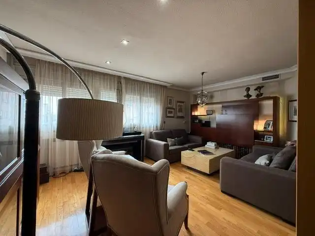 Sala de estar de Piso en venta en Murcia con Aire acondicionado, Calefacción y Parquet