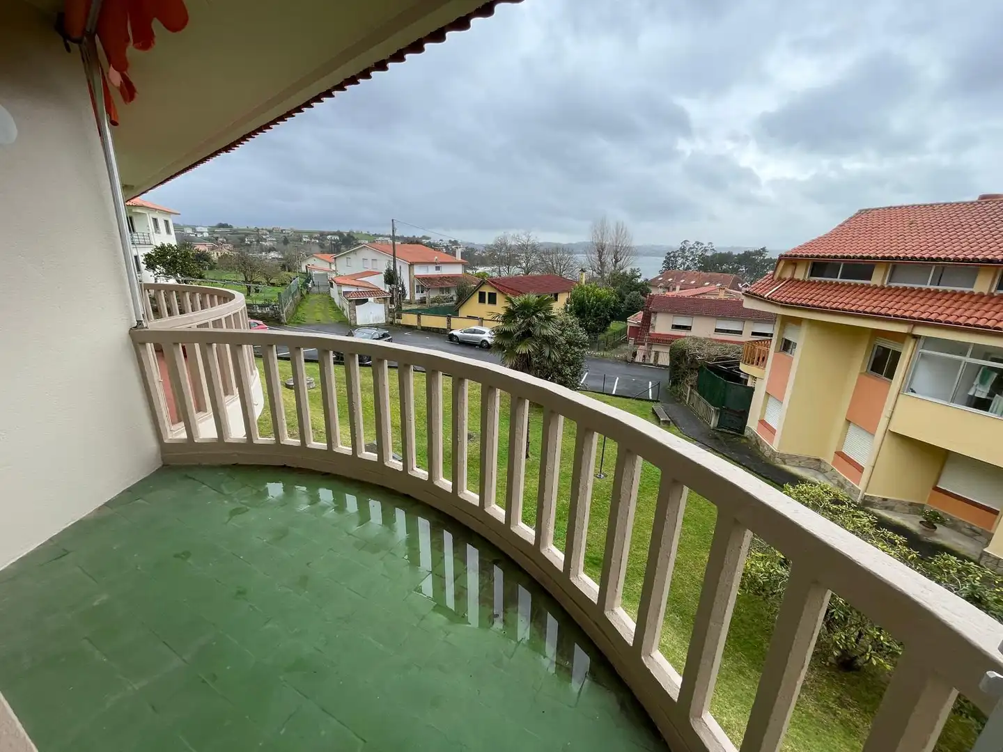 Terrasse von Wohnungen zum Verkauf in Pontedeume mit Privatgarten und Terrasse