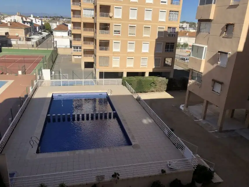 Schwimmbecken von Wohnungen zur Miete in Santa Pola mit Privatgarten, Terrasse und Möbliert