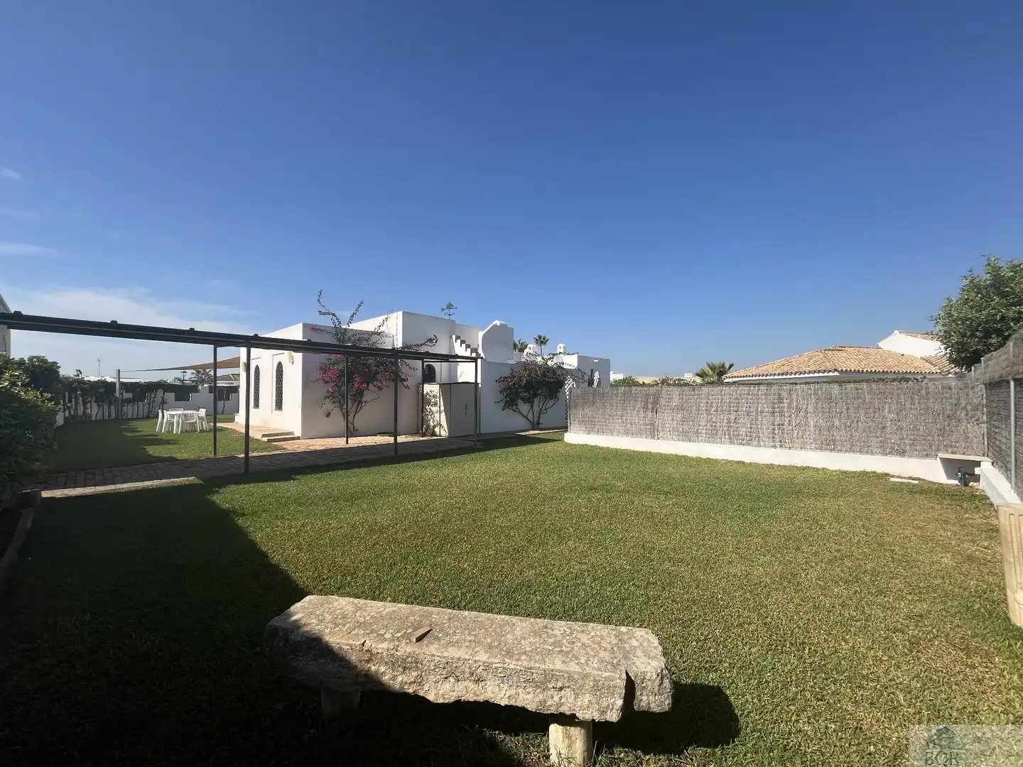 Jardín de Casa o chalet de alquiler en El Puerto de Santa María con Aire acondicionado, Calefacción y Terraza